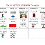 12 Days of Christmas Dress Up