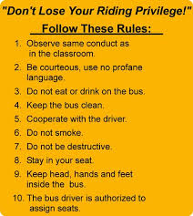 Tran 2017 bus rules