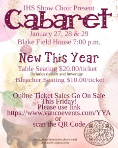 Cabaret 2022 ticket information