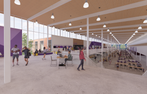 Conceptual Image of Proposed New IHS Commons Area